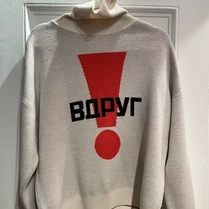 Gosha Rubchinskiy Turtleneck Sweater Size Medium
